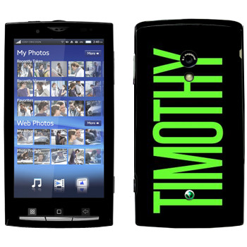  «Timothy»   Sony Ericsson X10 Xperia