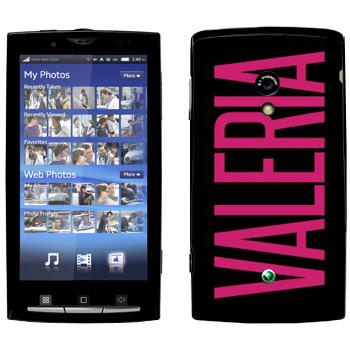   «Valeria»   Sony Ericsson X10 Xperia