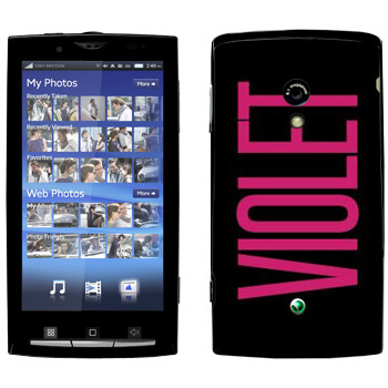   «Violet»   Sony Ericsson X10 Xperia