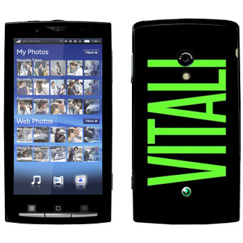   «Vitali»   Sony Ericsson X10 Xperia