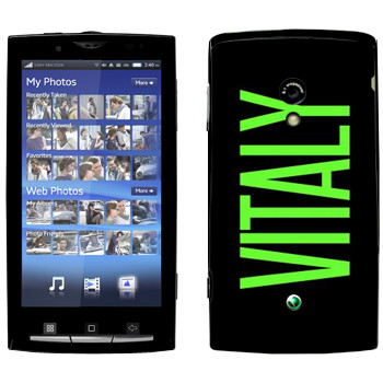   «Vitaly»   Sony Ericsson X10 Xperia