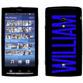   «William»   Sony Ericsson X10 Xperia