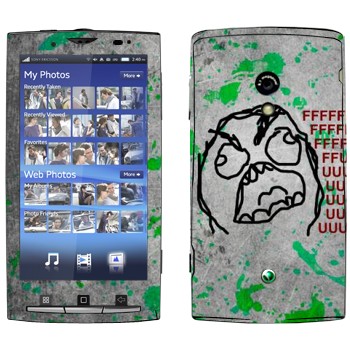   «FFFFFFFuuuuuuuuu»   Sony Ericsson X10 Xperia