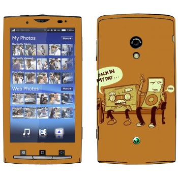   «-  iPod  »   Sony Ericsson X10 Xperia