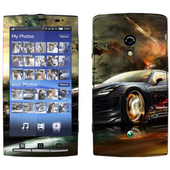   «Nissan GTR  »   Sony Ericsson X10 Xperia