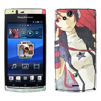   «Megurine Luka - Vocaloid»   Sony Ericsson X12 Xperia Arc (Anzu)