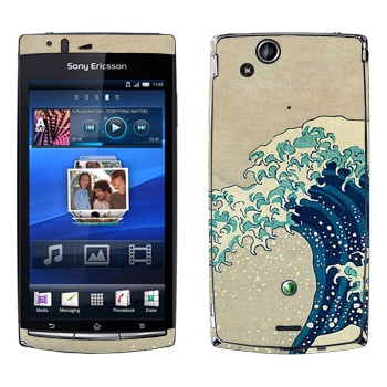   «The Great Wave off Kanagawa - by Hokusai»   Sony Ericsson X12 Xperia Arc (Anzu)