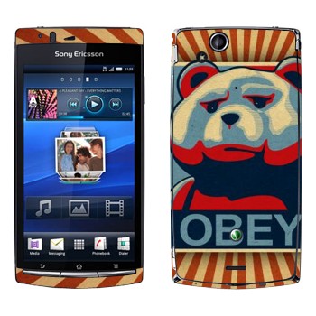   «  - OBEY»   Sony Ericsson X12 Xperia Arc (Anzu)