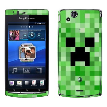   «Creeper face - Minecraft»   Sony Ericsson X12 Xperia Arc (Anzu)