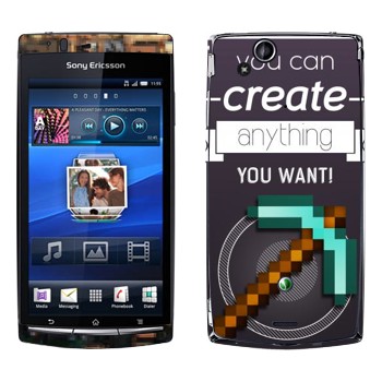   «  Minecraft»   Sony Ericsson X12 Xperia Arc (Anzu)