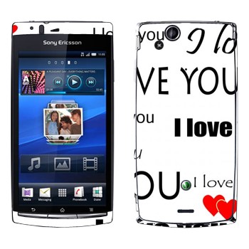   «I Love You -   »   Sony Ericsson X12 Xperia Arc (Anzu)