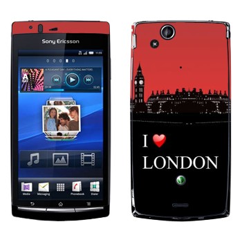  «I love London»   Sony Ericsson X12 Xperia Arc (Anzu)