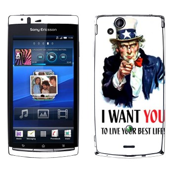   « : I want you!»   Sony Ericsson X12 Xperia Arc (Anzu)