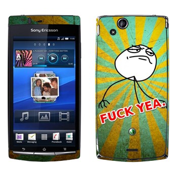   «Fuck yea»   Sony Ericsson X12 Xperia Arc (Anzu)