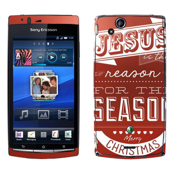   «Jesus is the reason for the season»   Sony Ericsson X12 Xperia Arc (Anzu)