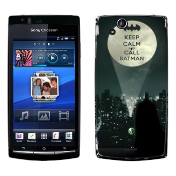   «Keep calm and call Batman»   Sony Ericsson X12 Xperia Arc (Anzu)