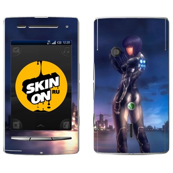   «Motoko Kusanagi - Ghost in the Shell»   Sony Ericsson X8 Xperia