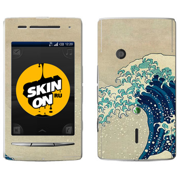   «The Great Wave off Kanagawa - by Hokusai»   Sony Ericsson X8 Xperia