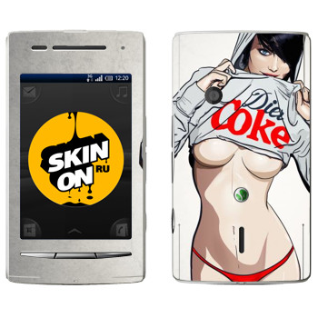   « Diet Coke»   Sony Ericsson X8 Xperia