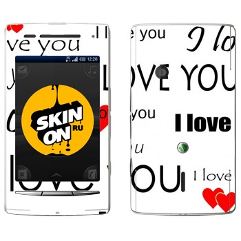   «I Love You -   »   Sony Ericsson X8 Xperia