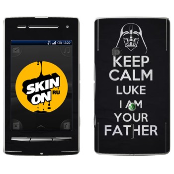   «Keep Calm Luke I am you father»   Sony Ericsson X8 Xperia