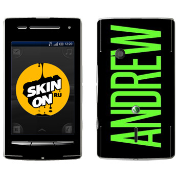  «Andrew»   Sony Ericsson X8 Xperia