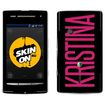   «Kristina»   Sony Ericsson X8 Xperia