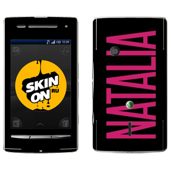   «Natalia»   Sony Ericsson X8 Xperia