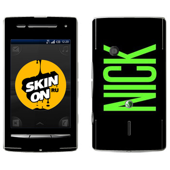   «Nick»   Sony Ericsson X8 Xperia