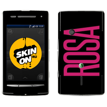   «Rosa»   Sony Ericsson X8 Xperia