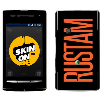   «Rustam»   Sony Ericsson X8 Xperia