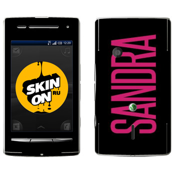   «Sandra»   Sony Ericsson X8 Xperia
