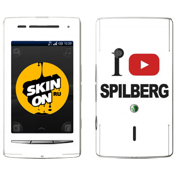   «I love Spilberg»   Sony Ericsson X8 Xperia