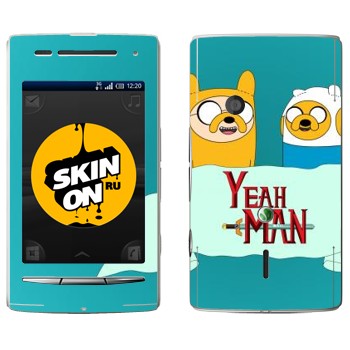   «   - Adventure Time»   Sony Ericsson X8 Xperia