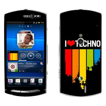   «I love techno»   Sony Ericsson Xperia Neo/Neo V