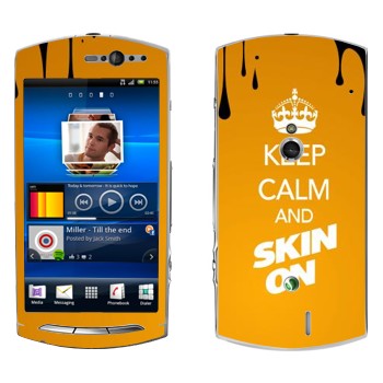   «Keep calm and Skinon»   Sony Ericsson Xperia Neo/Neo V
