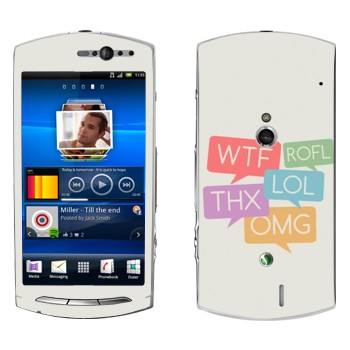   «WTF, ROFL, THX, LOL, OMG»   Sony Ericsson Xperia Neo/Neo V