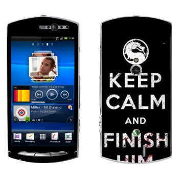   «Keep calm and Finish him Mortal Kombat»   Sony Ericsson Xperia Neo/Neo V