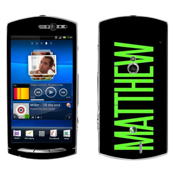   «Matthew»   Sony Ericsson Xperia Neo/Neo V