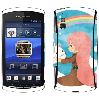   «Megurine -Toeto - Vocaloid»   Sony Ericsson Xperia Play