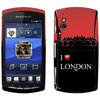   «I love London»   Sony Ericsson Xperia Play