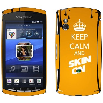   «Keep calm and Skinon»   Sony Ericsson Xperia Play