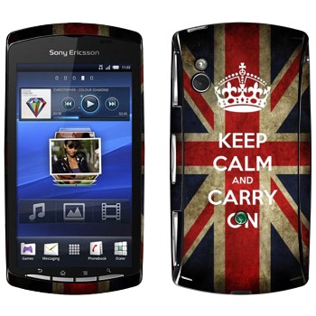   «Keep calm and carry on»   Sony Ericsson Xperia Play