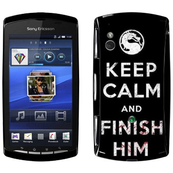   «Keep calm and Finish him Mortal Kombat»   Sony Ericsson Xperia Play