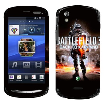   «Battlefield: Back to Karkand»   Sony Ericsson Xperia Pro