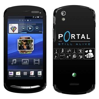   «Portal - Still Alive»   Sony Ericsson Xperia Pro