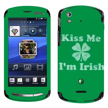   «Kiss me - I'm Irish»   Sony Ericsson Xperia Pro