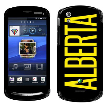   «Alberta»   Sony Ericsson Xperia Pro
