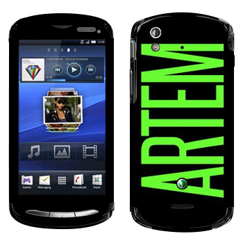   «Artem»   Sony Ericsson Xperia Pro