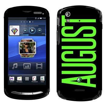   «August»   Sony Ericsson Xperia Pro
